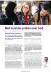 Met moslims praten over God