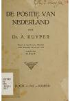 De positie van Nederland - pagina 1