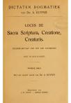 Dictaten dogmatiek. Locus de Sacra Scriptura, Creatione, Creaturis - pagina 194