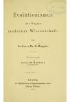 Evolutionismus - pagina 1