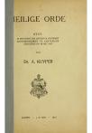 Heilige orde - pagina 1