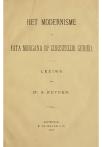 Het modernisme - pagina 1