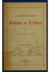 Litterarische fantasien en Kritieken - pagina 1