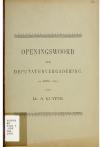 Openingswoord ter deputatenvergadering, 29 April 1897 - pagina 1