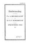 Briefwisseling tusschen Prof. A. Brummelkamp en Dr. H.F. Kohlbrügge inzake Afscheiding 1834 - pagina 3