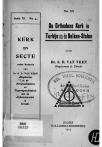De orthodoxe kerk in Turkije en de Balkan-Staten - pagina 5
