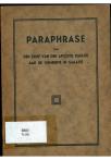 Paraphrase van den Brief van den apostel Paulus aan de gemeenten in Galatië - pagina 1