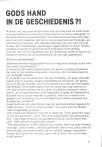 GODS HAND IN DE GESCHIEDENIS?!