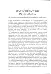 REMONSTRANTISME IN DE LOGICA