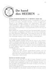 De hand des HEEREN (2)