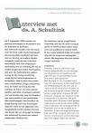 Interview met ds. A. Schultink