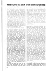 THEOLOGIE DER VERONTRUSTING