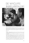 DE WYCLIFFE BIJBELVERTALERS