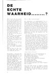 DE ECHTE WAARHEID........?