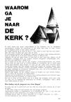 WAAROM GA JE NAAR DE KERK ?