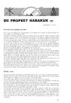 DE PROFEET HABAKUK (11)