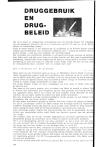 DRUGGEBRUIK EN DRUG- BELEID