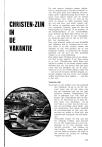 CHRISTEN-ZIJN IN DE VAKANTIE