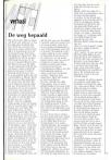 De weg bepaald