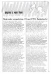 Regionale vergadering, 13 mei 1991, Zwijndrecht