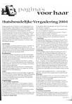 Huishoudelijke Vergadering 2004