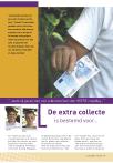 De extra collecte is bestemd voor...