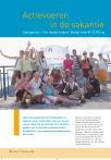 Actievoeren in de vakantie