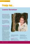Praatje met... Leanne Donselaar