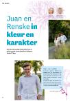 Juan en Renske in kleur en karakter