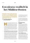 Een nieuwe realiteit in het Midden-Oosten