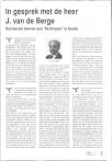 In gesprek met de heer J. van de Berge