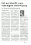 Het mensbeeld in opvoeding en onderwijs (1)