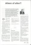 Alleen of allen?