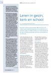 Leren in gezin, kerk en school