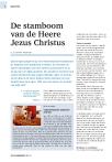 De stamboom van de Heere Jezus Christus
