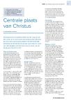 Centrale plaats van Christus