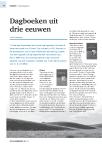 Dagboeken uit drie eeuwen