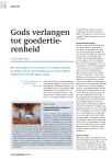 Gods verlangen tot goedertierenheid