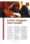 Leren omgaan met media