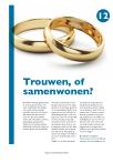 Trouwen, of samenwonen?
