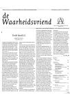 Hoofdbestuur Gereformeerde Bond benoemt dr. W. Verboom tot bijzonder hoogleraar in Leiden