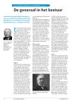 De generaal in het bestuur