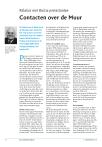 Contacten over de Muur