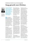 Vaag gerucht over Christus