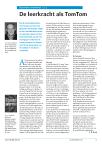 De leerkracht als TomTom