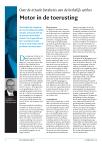Motor in de toerusting