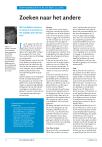 Zoeken naar het andere