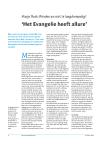 ‘Het Evangelie heeft allure’