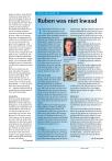 Ruben was niet kwaad