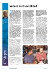 Succes niet verzekerd
